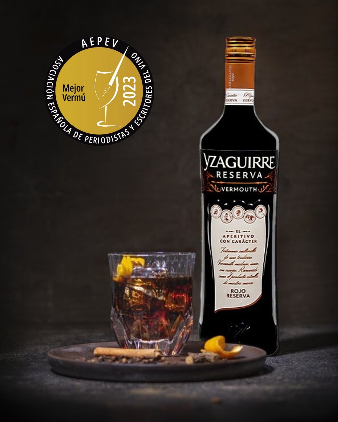 Conoce el Vermouth Yzaguirre Rojo Reserva, elegido mejor vermut de España Bodegas Yzaguirre
