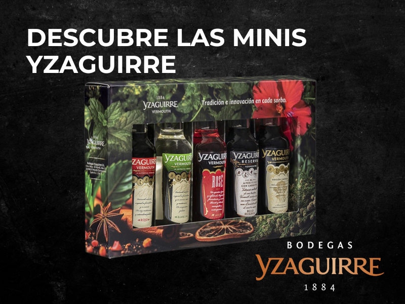 Las Minis de Bodegas Yzaguirre ya están a la venta: el estuche de vermut perfecto para descubrir tu estilo Bodegas Yzaguirre